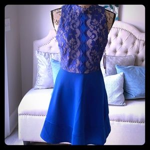 NWT Emerald & Sundae Royal Blue Sz Medium Dress